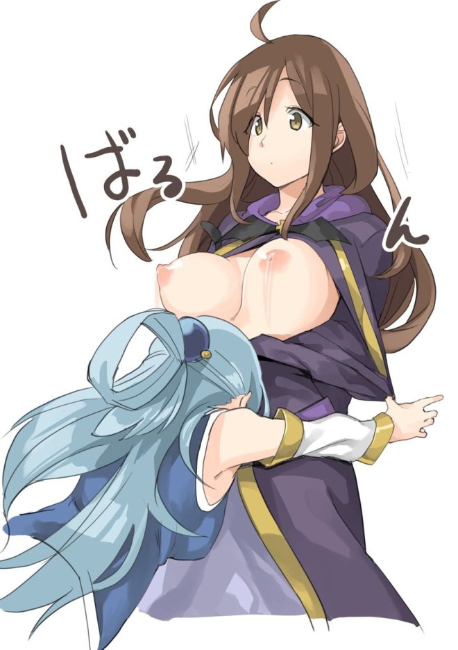 Kono Subarashii Sekai Aqua хентай ass