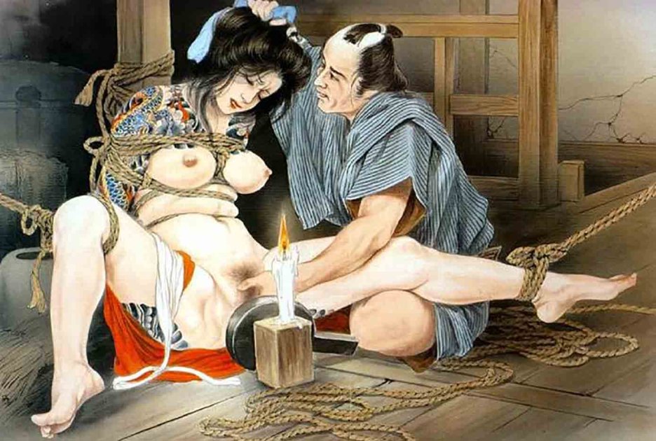 Старинные порнографические рисунки