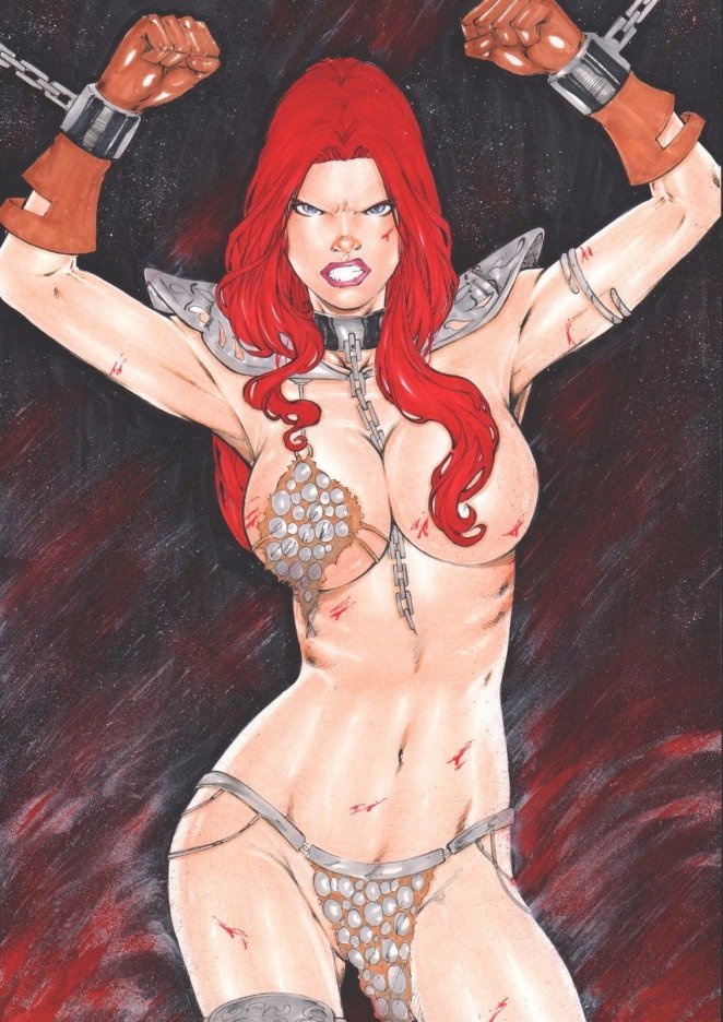 Рыжая Соня / Red Sonja hentai bdsm