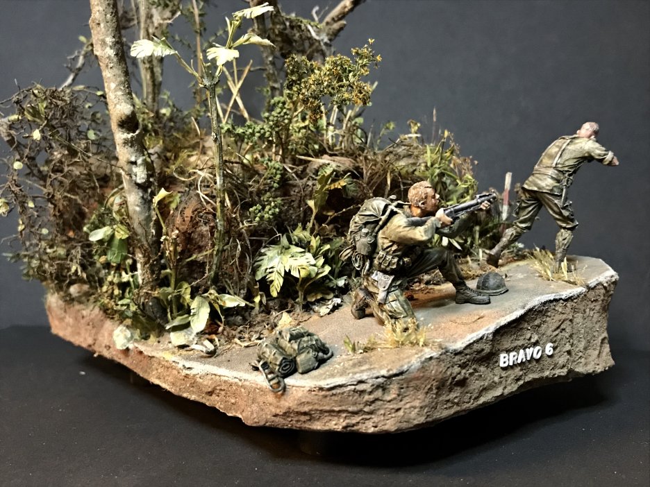 Диорама Арденны 1/35