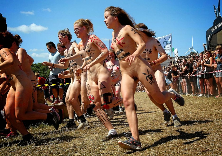 Бернинг Мэн фестиваль nude