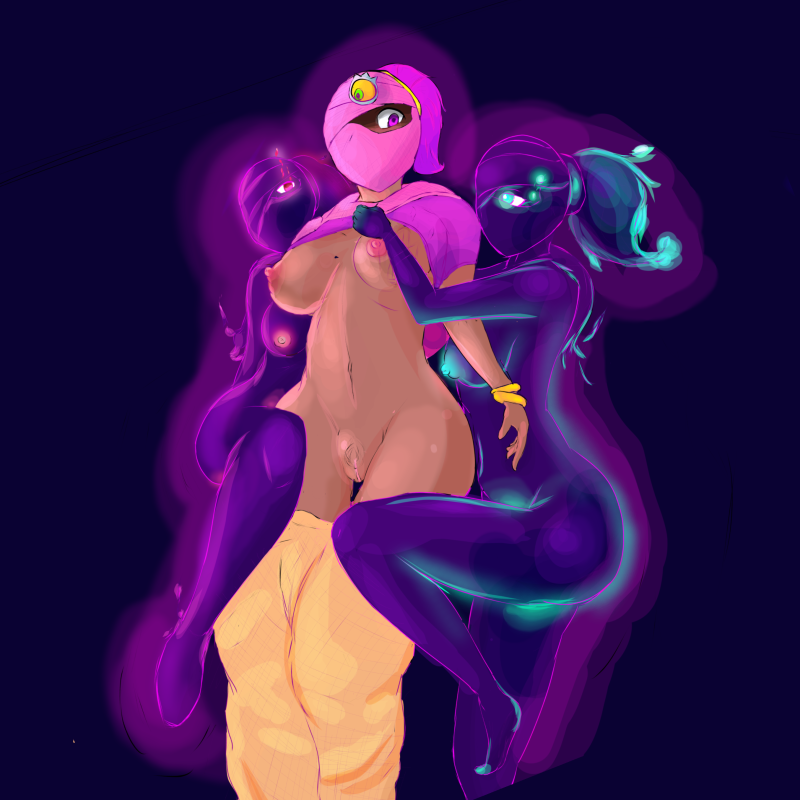 Rule34 Brawl Stars Шелли ведьма Эмбер