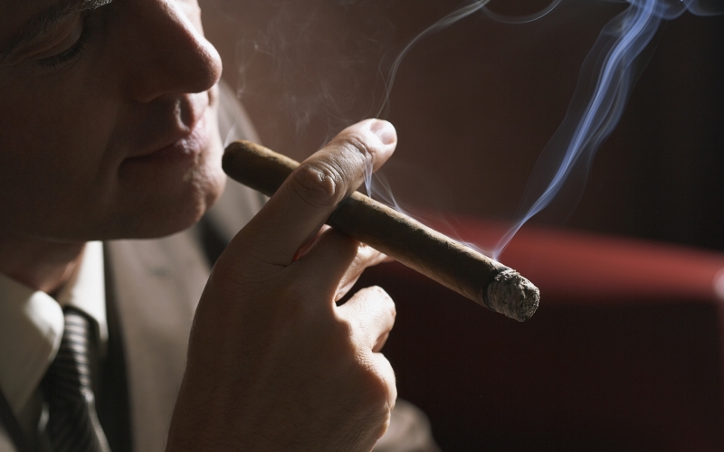 Леонардо ди Каприо smoking