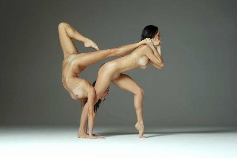 Julietta & Magdalena гимнастки голые