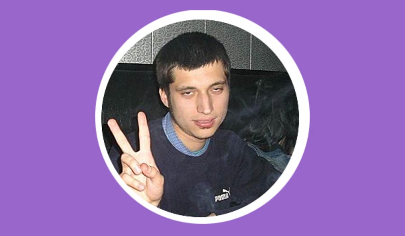 Паша техник в молодости