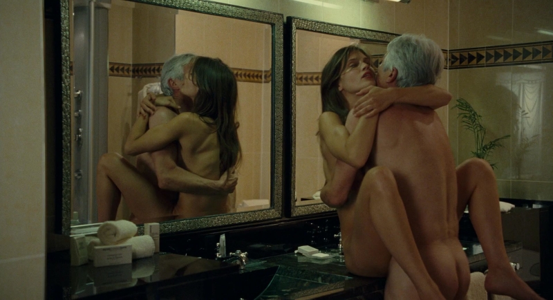 Голая Каролин Дюсе в фильме "романс х", 1999 гиф