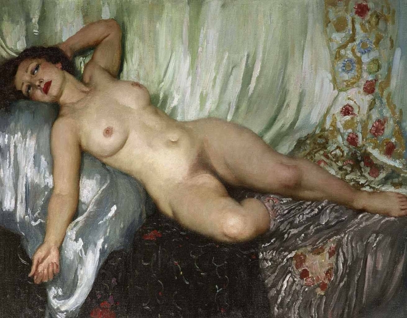 Ласло Гулис художник ню
