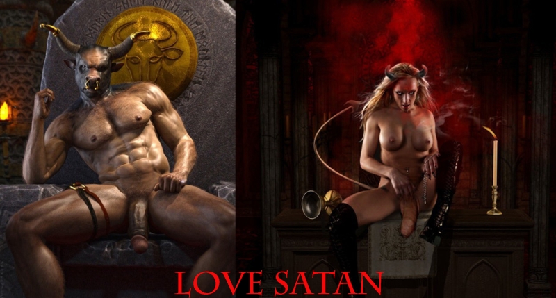 Сатана m into the Porn, сатана Lust and сатана Perversion.
